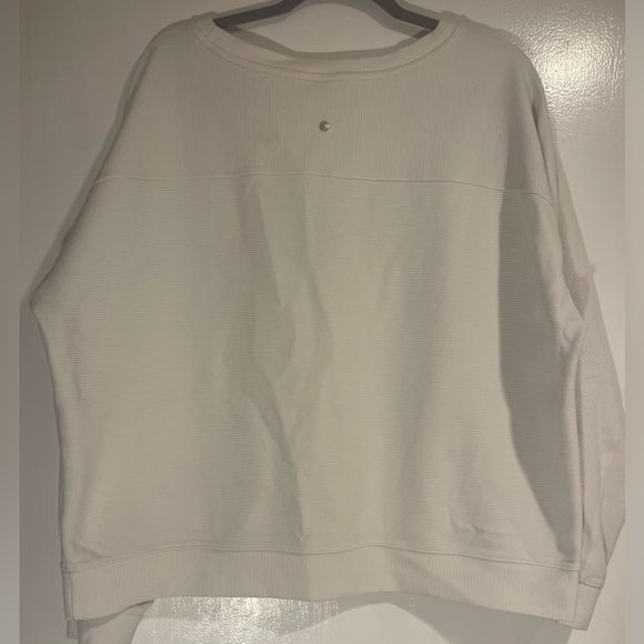 Zella Anya Ottoman Pullover- ivory color- size large - Picture 7 of 7